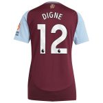 aston villa adidas home shirt 2024-25 – womens with digne 12 printing Collection | Aston Villa Jerseys for True Fans