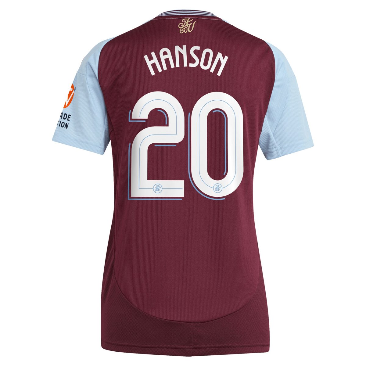 aston villa adidas home shirt 2024-25 – womens with hanson 20 cup printing Collection | Aston Villa Jerseys for True Fans