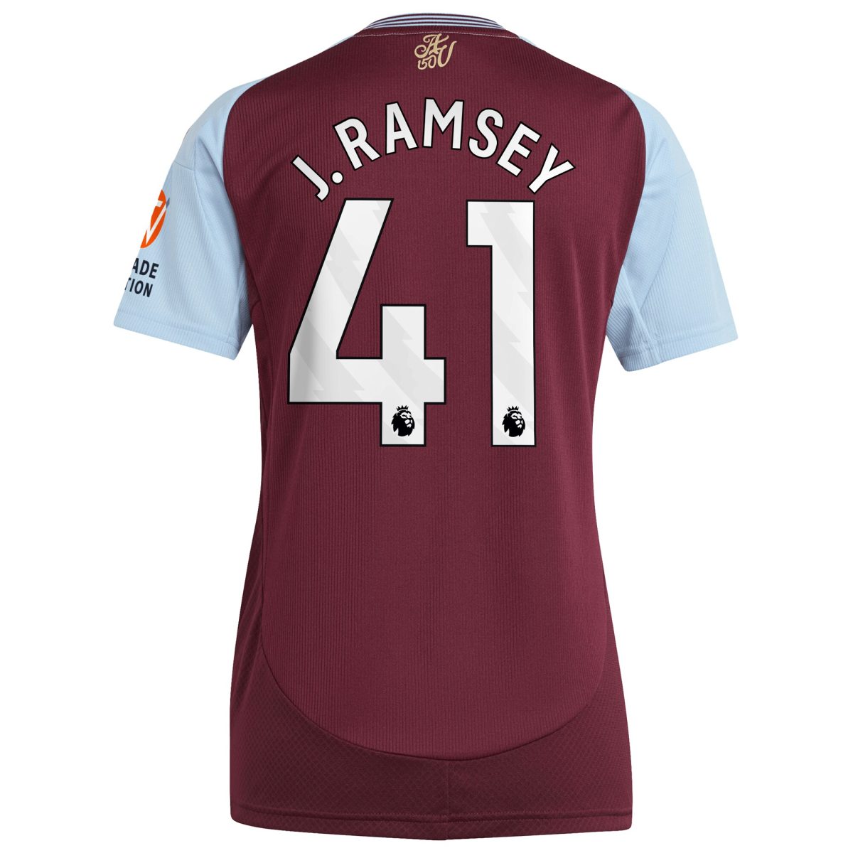aston villa adidas home shirt 2024-25 – womens with j. ramsey 41 printing Collection | Aston Villa Jerseys for True Fans