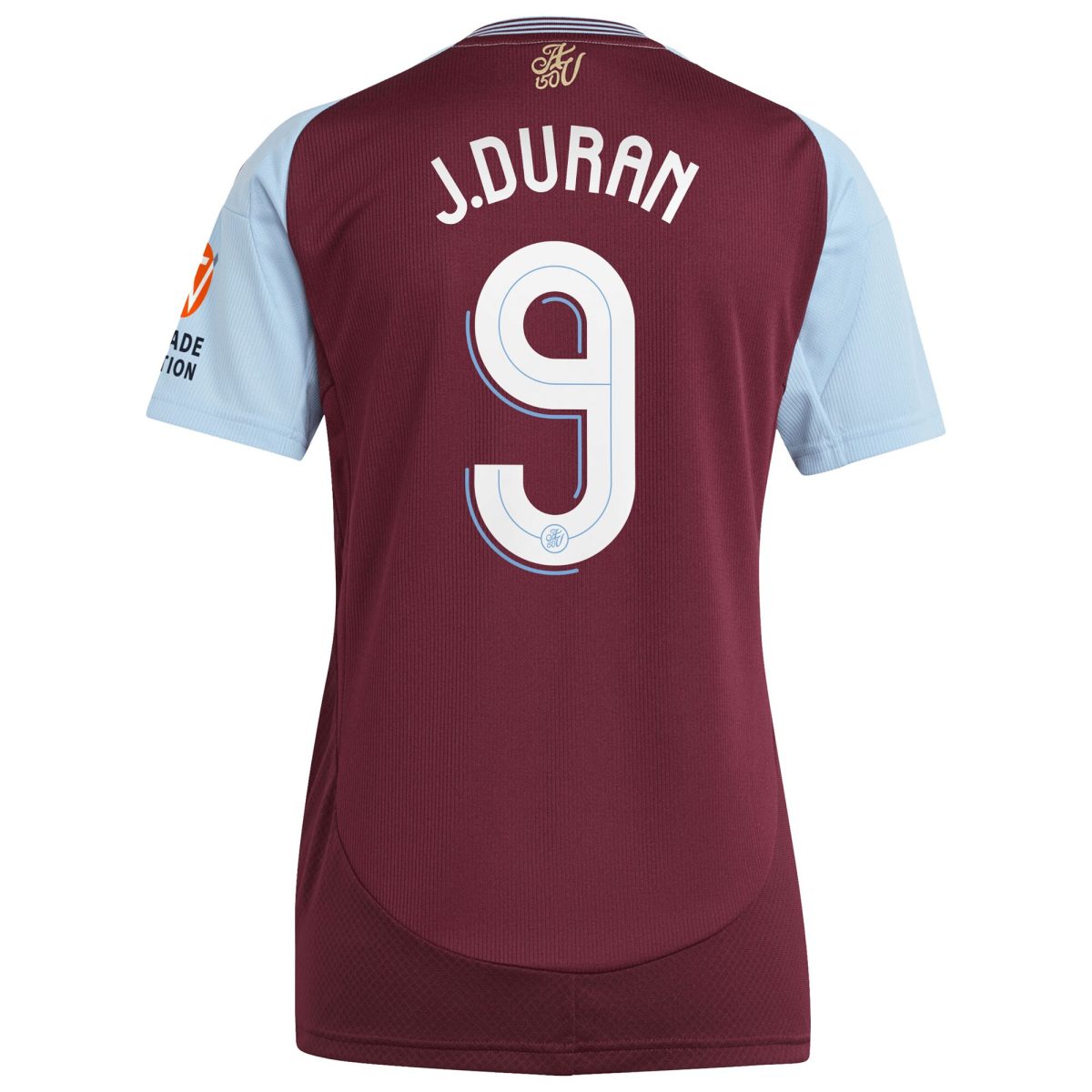 aston villa adidas home shirt 2024-25 – womens with j.duran 9 cup printing Collection | Aston Villa Jerseys for True Fans