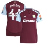 aston villa adidas home shirt 2024-25 – womens with kamara 44 cup printing Collection | Aston Villa Jerseys for True Fans