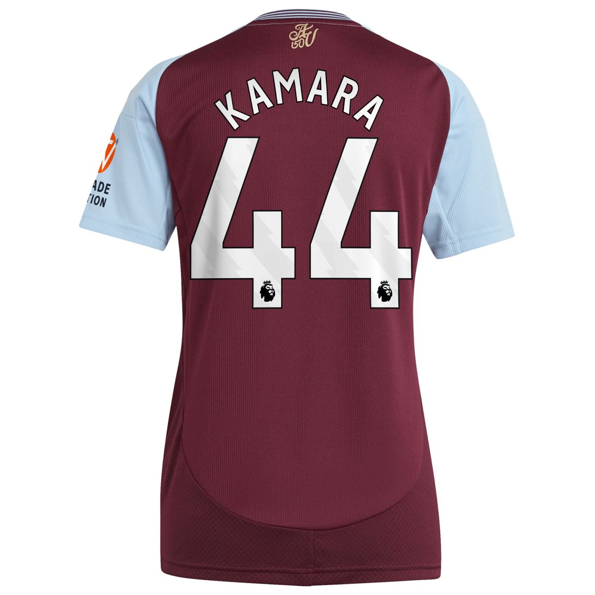 aston villa adidas home shirt 2024-25 – womens with kamara 44 printing Collection | Aston Villa Jerseys for True Fans