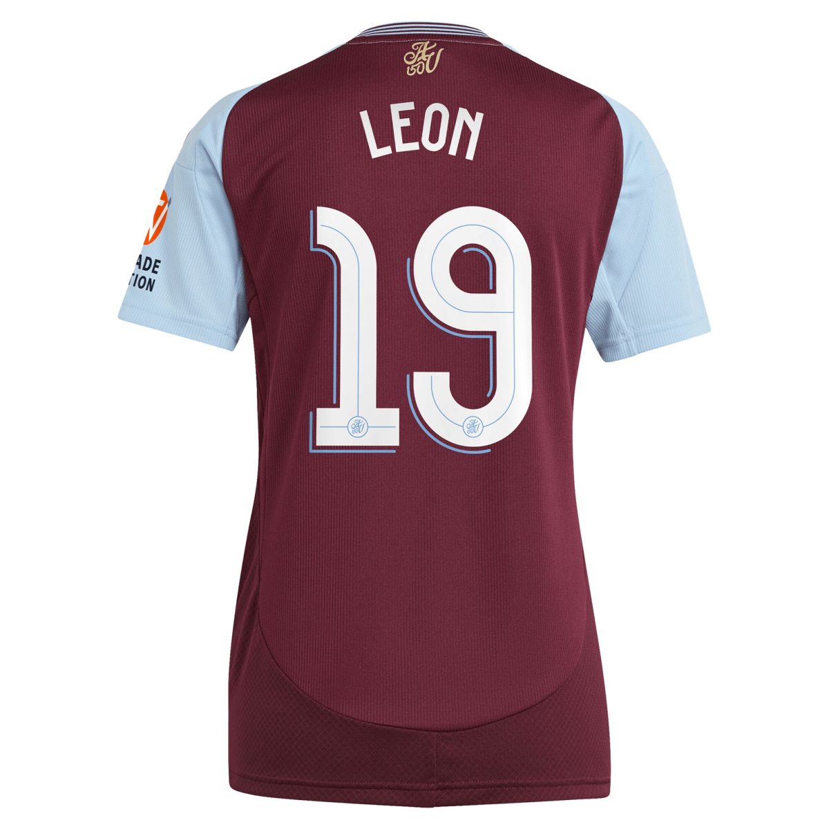aston villa adidas home shirt 2024-25 – womens with leon 19 cup printing Collection | Aston Villa Jerseys for True Fans