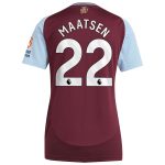 aston villa adidas home shirt 2024-25 – womens with maatsen 22 printing Collection | Aston Villa Jerseys for True Fans