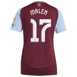 aston villa adidas home shirt 2024-25 – womens with malen 17 cup printing Collection | Aston Villa Jerseys for True Fans