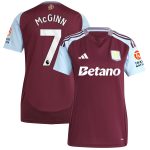aston villa adidas home shirt 2024-25 – womens with mcginn 7 printing Collection | Aston Villa Jerseys for True Fans