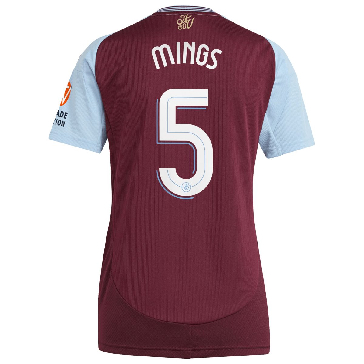 aston villa adidas home shirt 2024-25 – womens with mings 5 cup printing Collection | Aston Villa Jerseys for True Fans