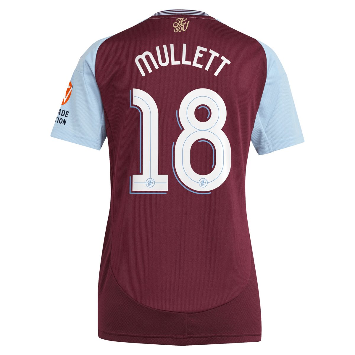 aston villa adidas home shirt 2024-25 – womens with mullett 18 cup printing Collection | Aston Villa Jerseys for True Fans