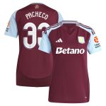 aston villa adidas home shirt 2024-25 – womens with pacheco 33 cup printing Collection | Aston Villa Jerseys for True Fans