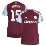 aston villa adidas home shirt 2024-25 – womens with parker 15 cup printing Collection | Aston Villa Jerseys for True Fans