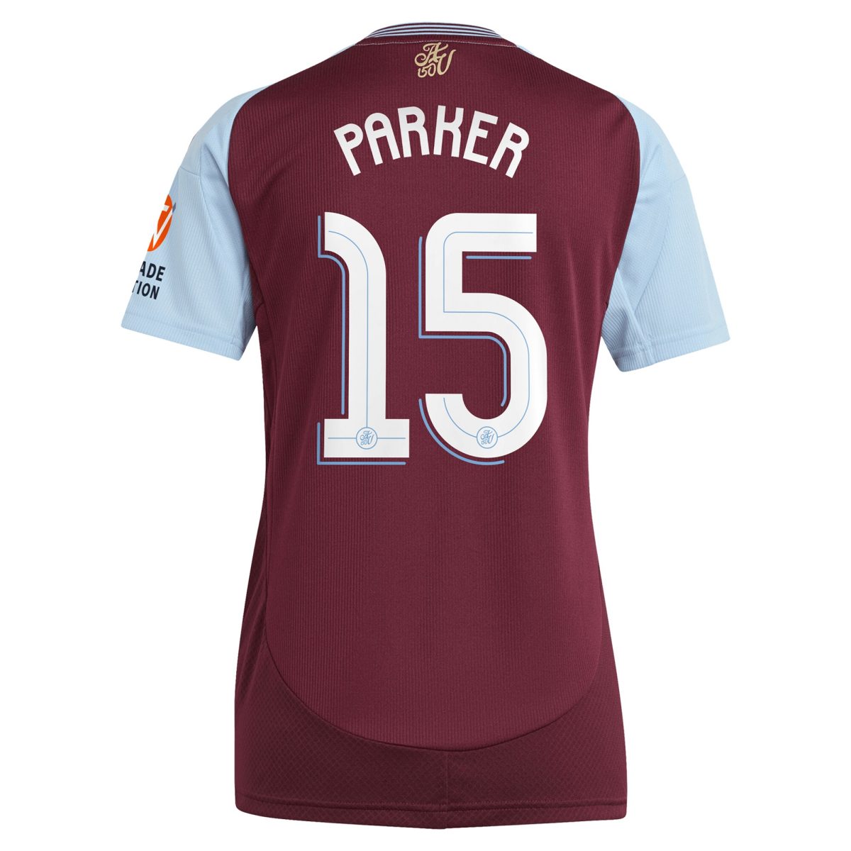 aston villa adidas home shirt 2024-25 – womens with parker 15 cup printing Collection | Aston Villa Jerseys for True Fans