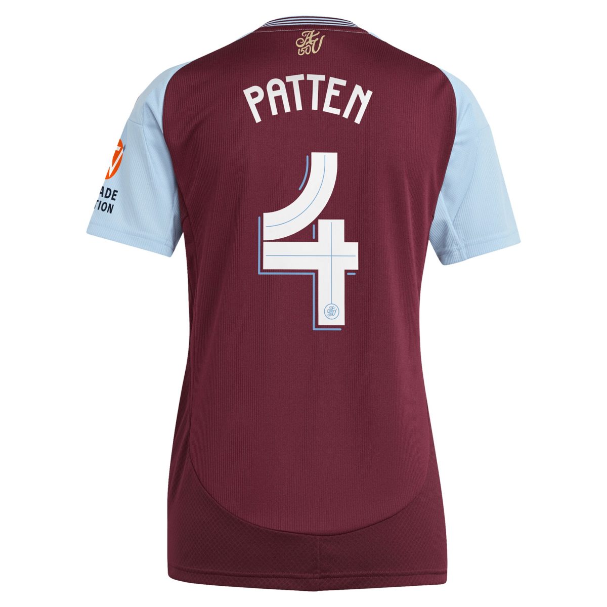 aston villa adidas home shirt 2024-25 – womens with patten 4 cup printing Collection | Aston Villa Jerseys for True Fans