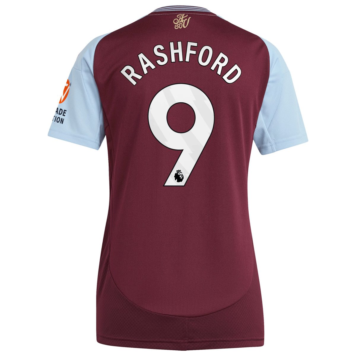 aston villa adidas home shirt 2024-25 – womens with rashford 9 printing Collection | Aston Villa Jerseys for True Fans