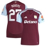 aston villa adidas home shirt 2024-25 – womens with rogers 27 cup printing Collection | Aston Villa Jerseys for True Fans