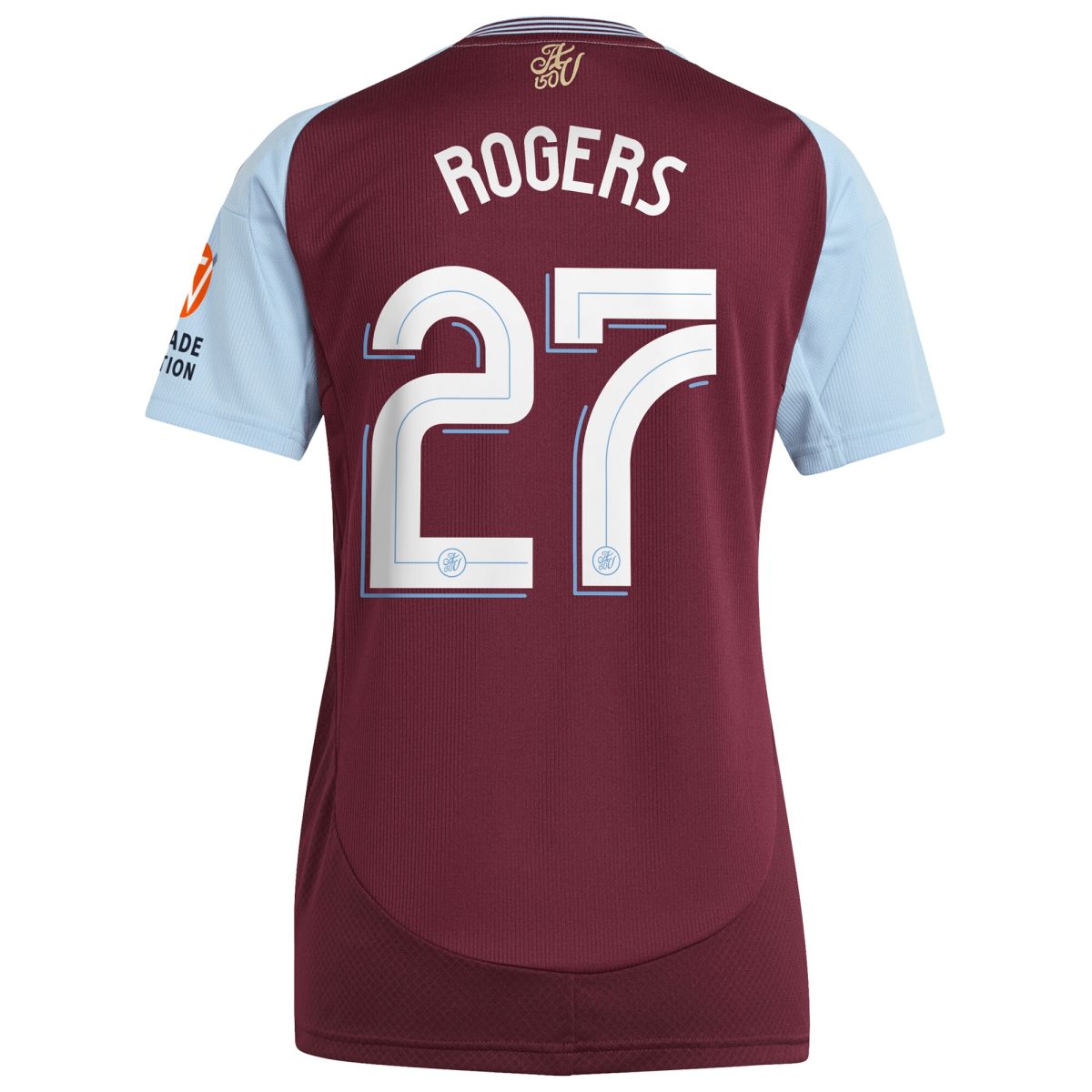 aston villa adidas home shirt 2024-25 – womens with rogers 27 cup printing Collection | Aston Villa Jerseys for True Fans