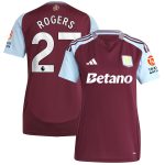 aston villa adidas home shirt 2024-25 – womens with rogers 27 printing Collection | Aston Villa Jerseys for True Fans