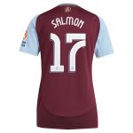 aston villa adidas home shirt 2024-25 – womens with salmon 17 cup printing Collection | Aston Villa Jerseys for True Fans