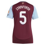aston villa adidas home shirt 2024-25 – womens with staniforth 5 cup printing Collection | Aston Villa Jerseys for True Fans