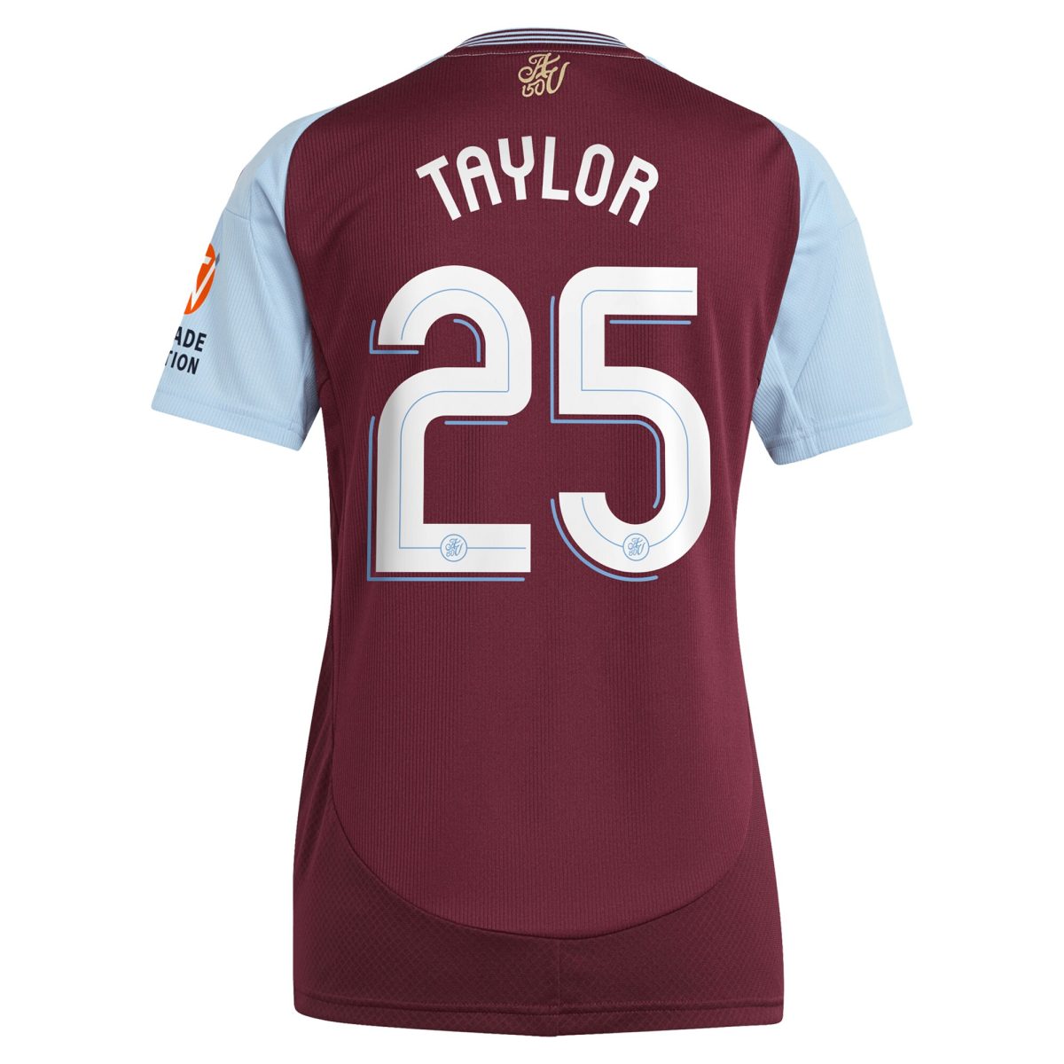aston villa adidas home shirt 2024-25 – womens with taylor 25 cup printing Collection | Aston Villa Jerseys for True Fans