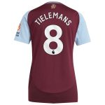 aston villa adidas home shirt 2024-25 – womens with tielemans 8 printing Collection | Aston Villa Jerseys for True Fans