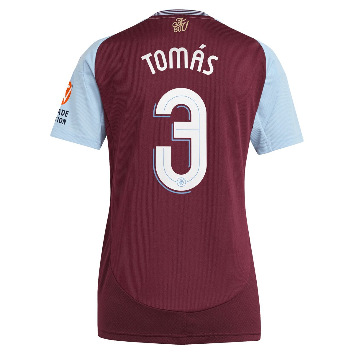 aston villa adidas home shirt 2024-25 – womens with tomás 3 cup printing Collection | Aston Villa Jerseys for True Fans