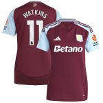 aston villa adidas home shirt 2024-25 – womens with watkins 11 printing Collection | Aston Villa Jerseys for True Fans