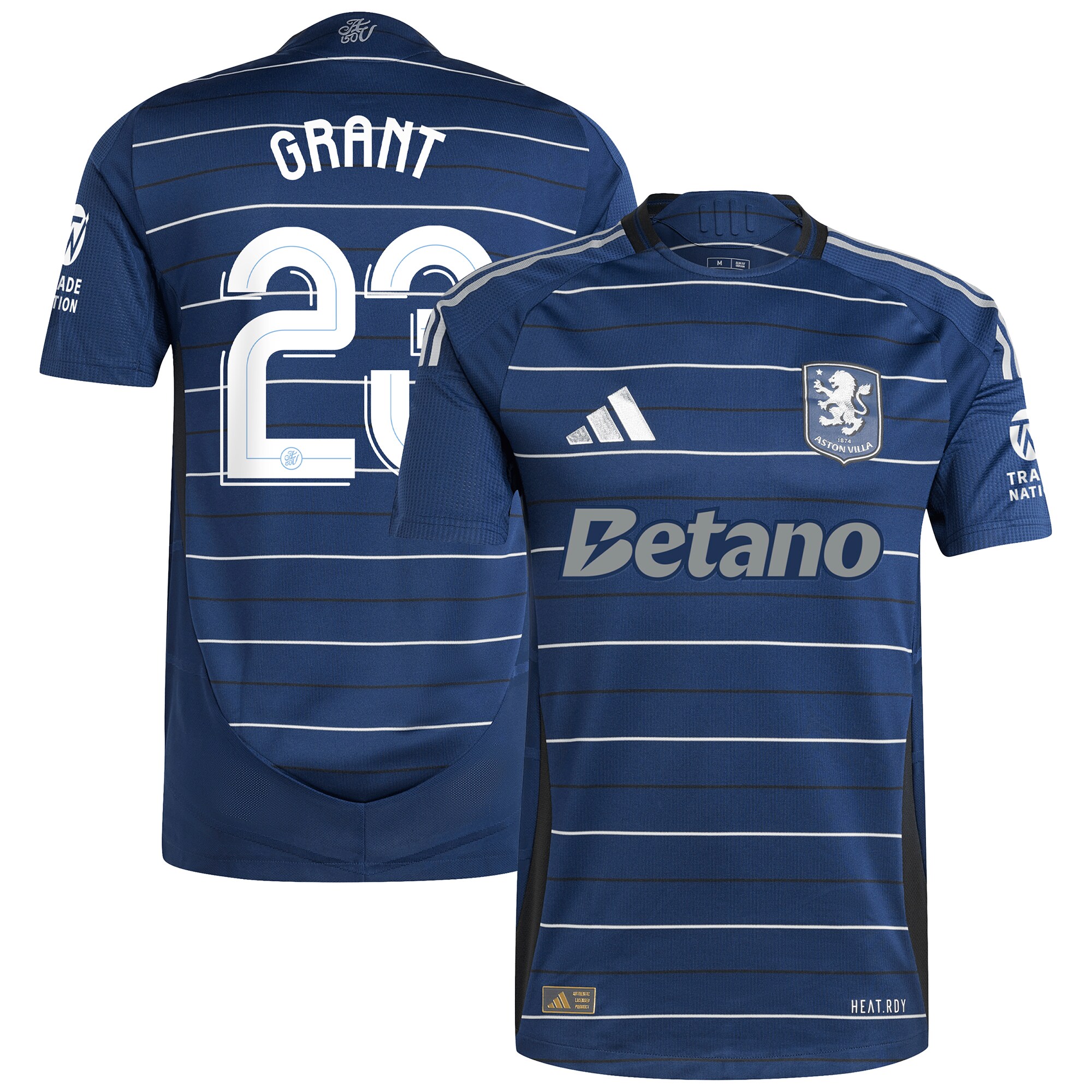 aston villa adidas third authentic shirt 2024-25 with grant 23 cup printing Collection | Aston Villa Jerseys for True Fans