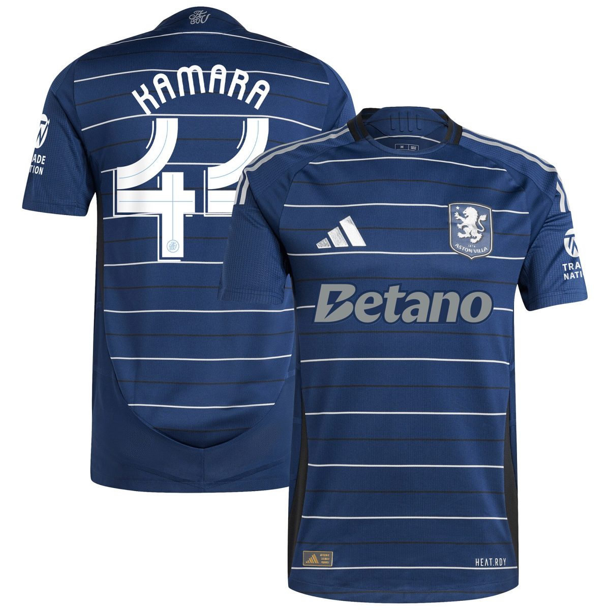 aston villa adidas third authentic shirt 2024-25 with kamara 44 cup printing Collection | Aston Villa Jerseys for True Fans