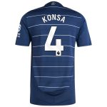 aston villa adidas third authentic shirt 2024-25 with konsa 4 printing Collection | Aston Villa Jerseys for True Fans