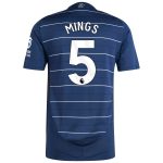aston villa adidas third authentic shirt 2024-25 with mings 5 printing Collection | Aston Villa Jerseys for True Fans