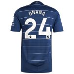 aston villa adidas third authentic shirt 2024-25 with onana 24 printing Collection | Aston Villa Jerseys for True Fans