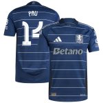 aston villa adidas third authentic shirt 2024-25 with pau 14 cup printing Collection | Aston Villa Jerseys for True Fans