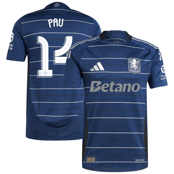 aston villa adidas third authentic shirt 2024-25 with pau 14 cup printing Collection | Aston Villa Jerseys for True Fans