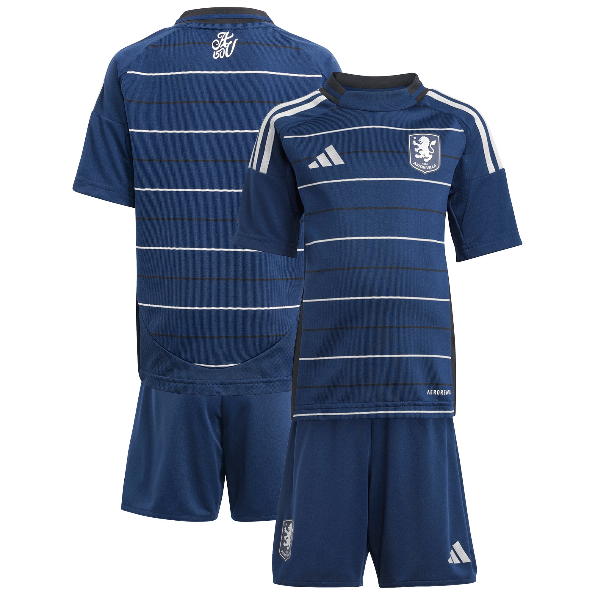 aston villa adidas third mini kit 2024-25 with custom printing Collection | Aston Villa Jerseys for True Fans