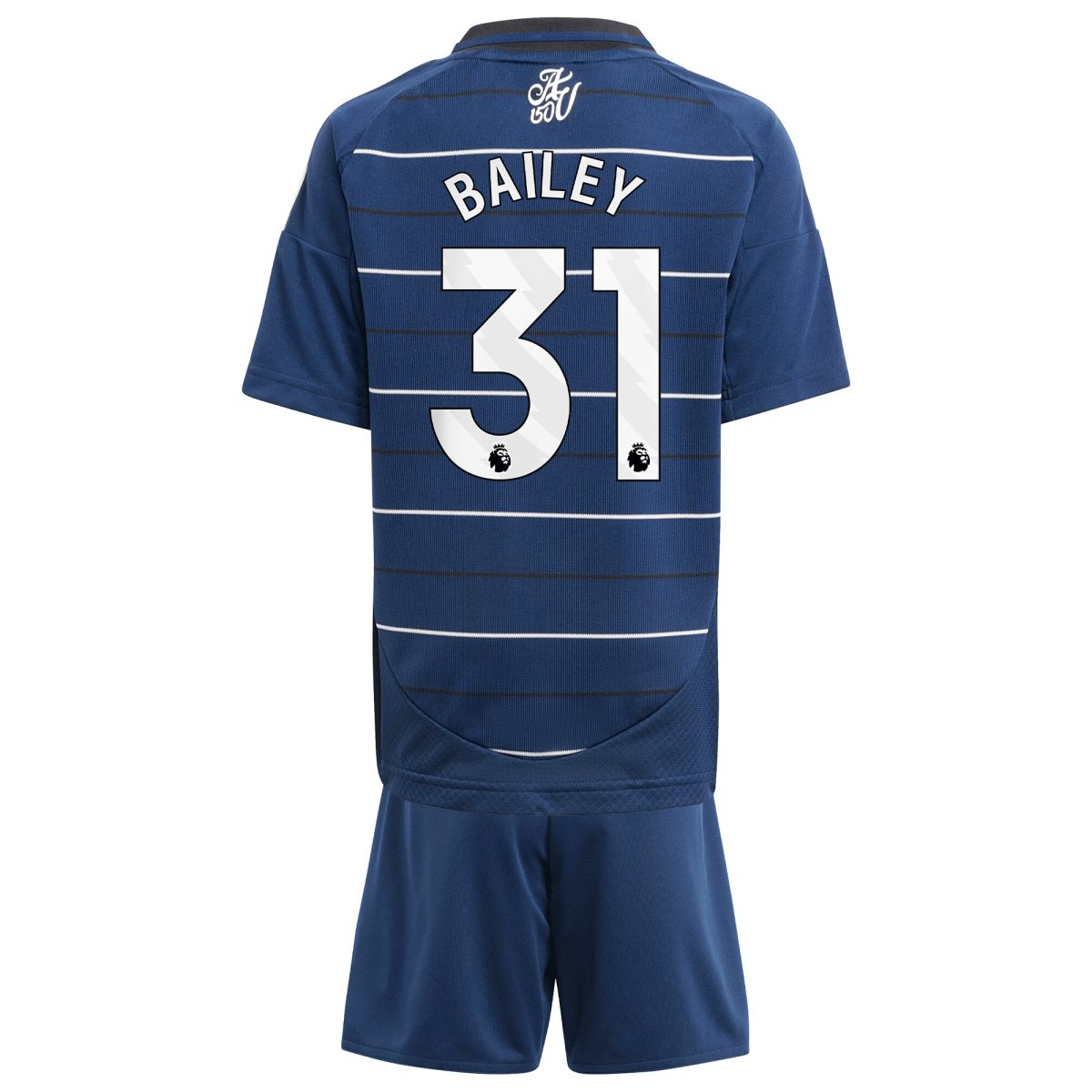aston villa adidas third minikit 2024-25 with bailey 31 printing Collection | Aston Villa Jerseys for True Fans