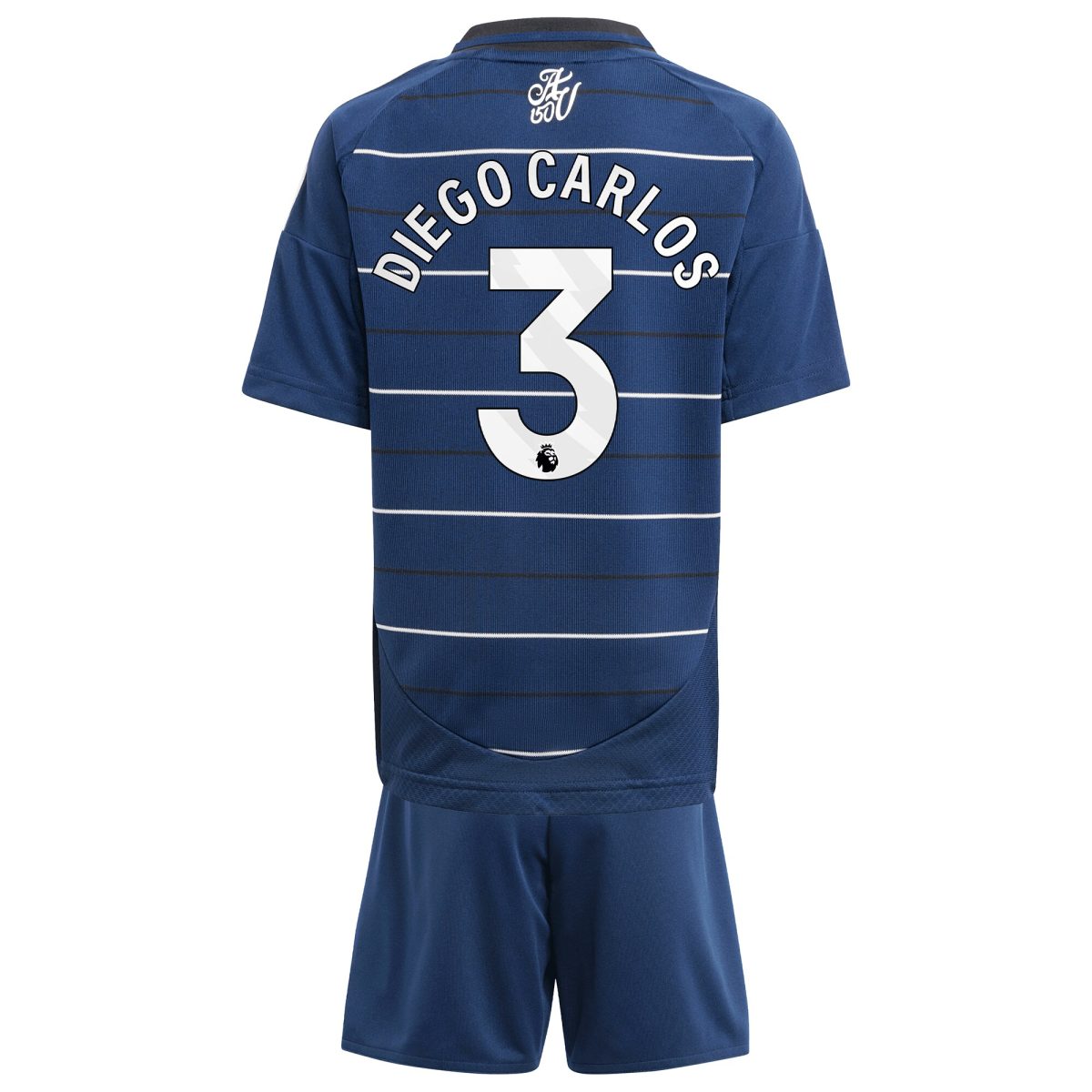 aston villa adidas third minikit 2024-25 with diego carlos 3 printing Collection | Aston Villa Jerseys for True Fans