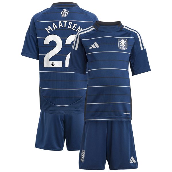 aston villa adidas third minikit 2024-25 with maatsen 22 printing Collection | Aston Villa Jerseys for True Fans