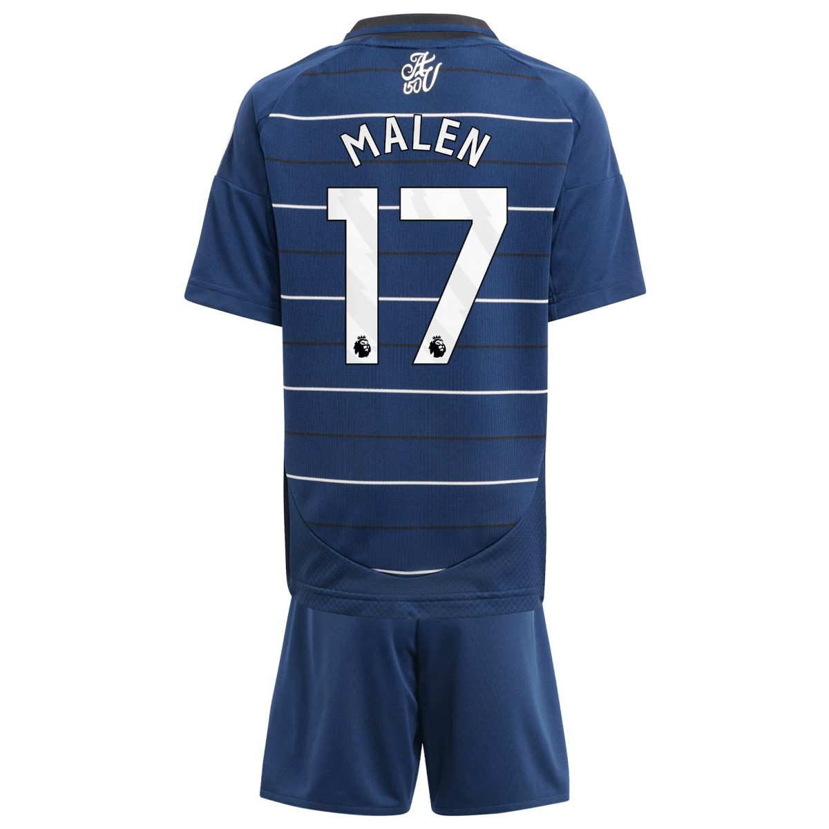 aston villa adidas third minikit 2024-25 with malen 17 printing Collection | Aston Villa Jerseys for True Fans