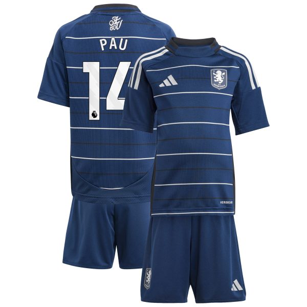 aston villa adidas third minikit 2024-25 with pau 14 printing Collection | Aston Villa Jerseys for True Fans