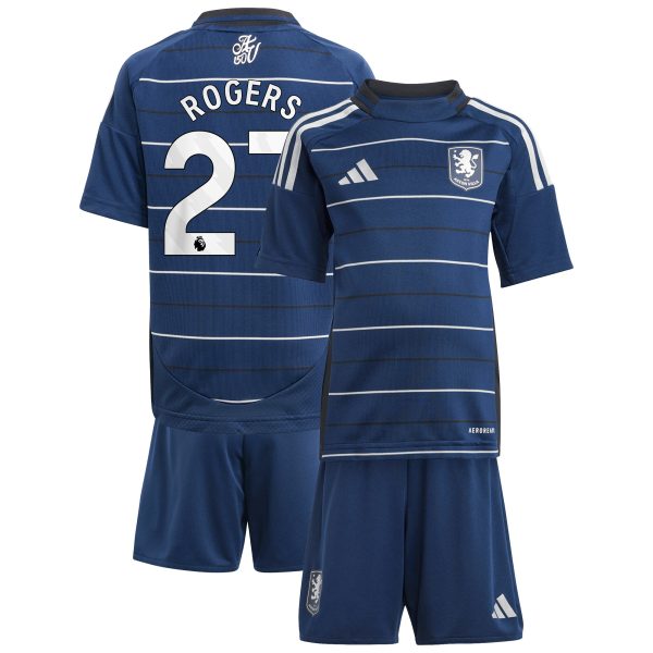 aston villa adidas third minikit 2024-25 with rogers 27 printing Collection | Aston Villa Jerseys for True Fans