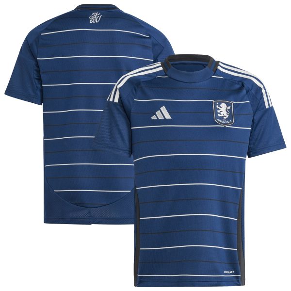 aston villa adidas third shirt 2024-25 – kids with custom printing Collection | Aston Villa Jerseys for True Fans
