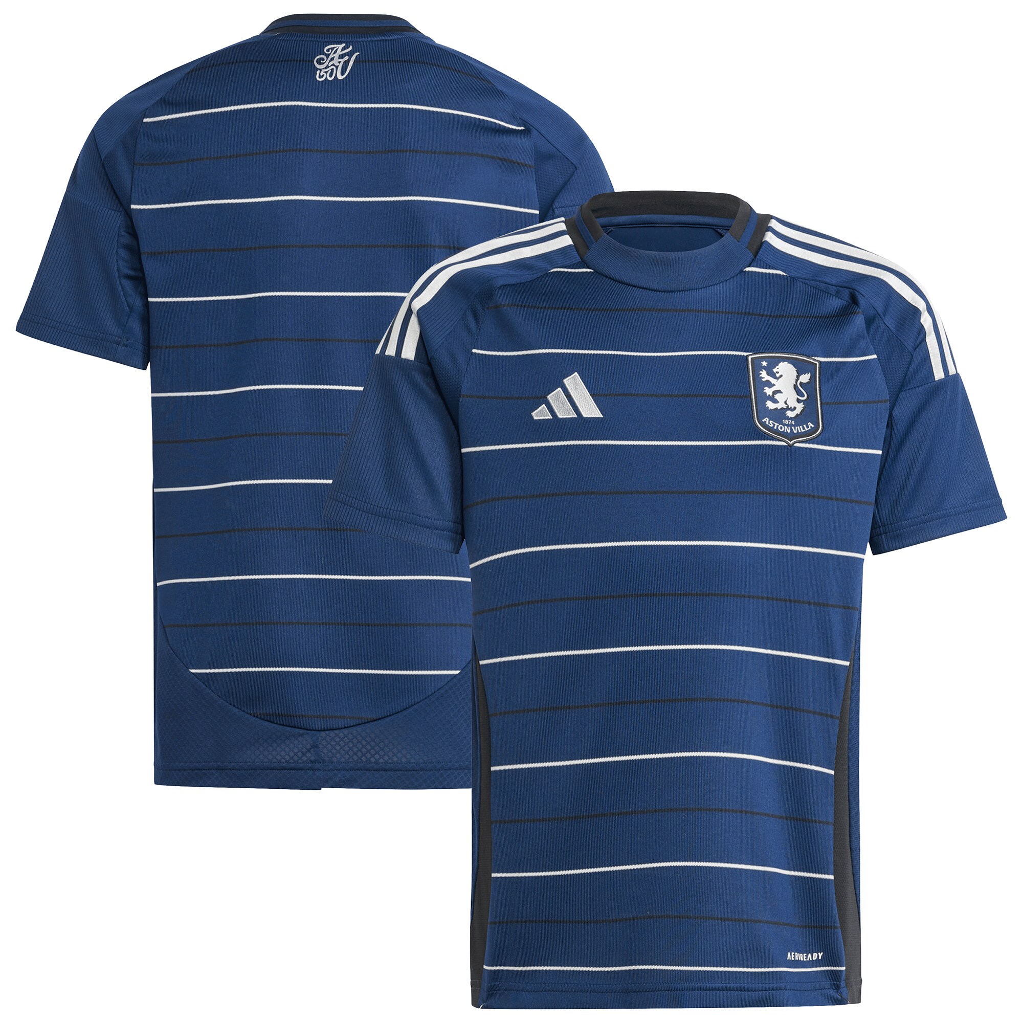 aston villa adidas third shirt 2024-25 – kids with custom printing Collection | Aston Villa Jerseys for True Fans