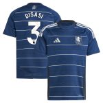 aston villa adidas third shirt 2024-25 – kids with disasi 3 printing Collection | Aston Villa Jerseys for True Fans