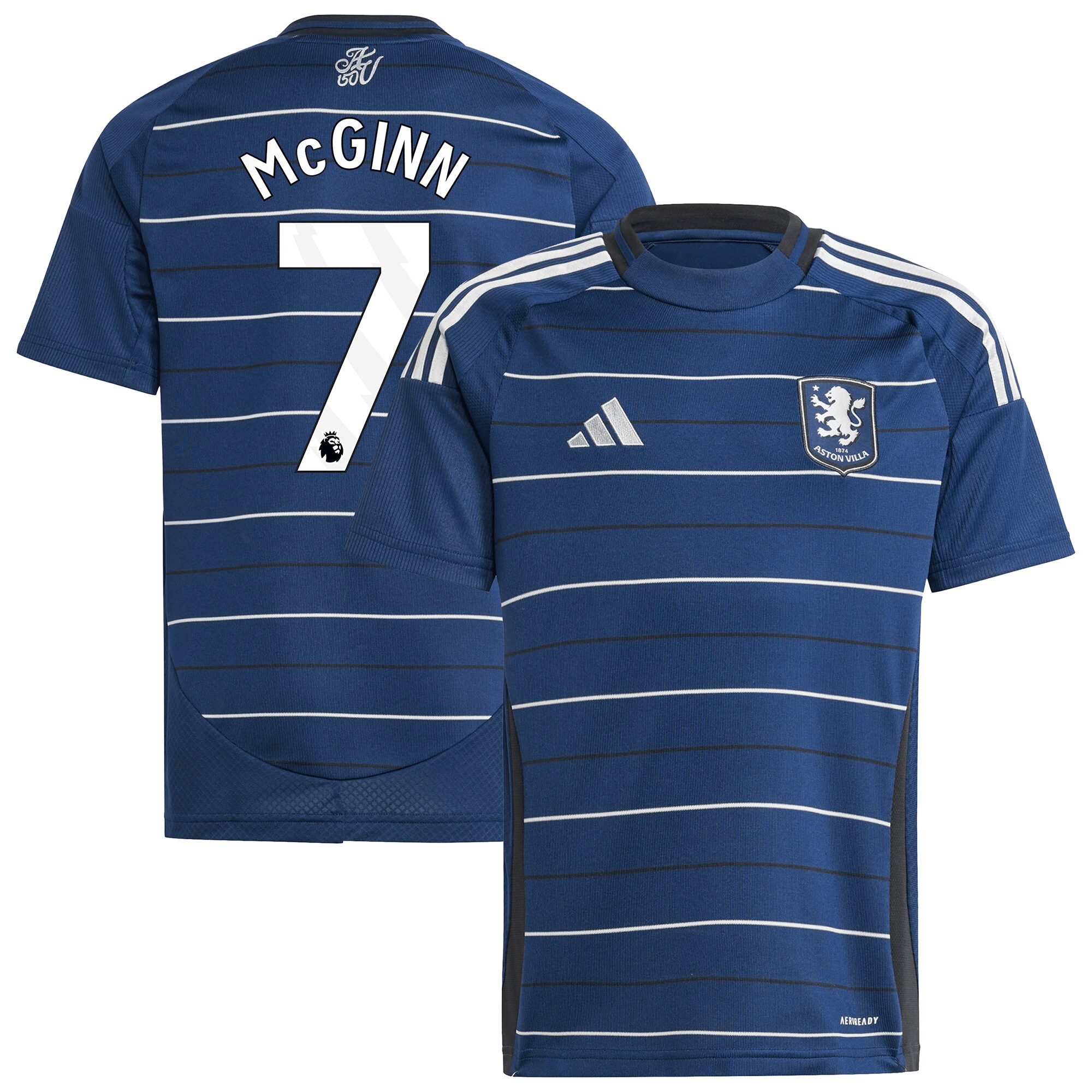 aston villa adidas third shirt 2024-25 – kids with mcginn 7 printing Collection | Aston Villa Jerseys for True Fans