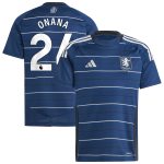 aston villa adidas third shirt 2024-25 – kids with onana 24 printing Collection | Aston Villa Jerseys for True Fans