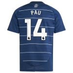 aston villa adidas third shirt 2024-25 – kids with pau 14 printing Collection | Aston Villa Jerseys for True Fans