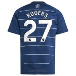 aston villa adidas third shirt 2024-25 – kids with rogers 27 printing Collection | Aston Villa Jerseys for True Fans