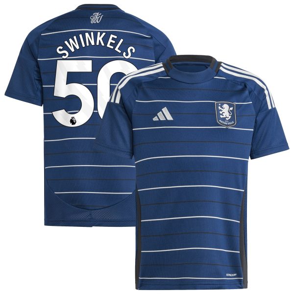 aston villa adidas third shirt 2024-25 – kids with swinkels 50 printing Collection | Aston Villa Jerseys for True Fans