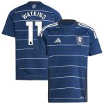 aston villa adidas third shirt 2024-25 – kids with watkins 11 printing Collection | Aston Villa Jerseys for True Fans