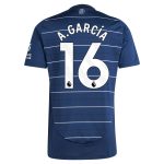 aston villa adidas third shirt 2024-25 with a.garcía 16 printing Collection | Aston Villa Jerseys for True Fans